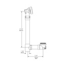Victoria + Albert Kit 61 ABS Pop Up Bathtub Drain And Overflow Polished Chrome 2