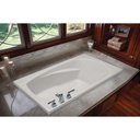 Mirolin H60421 Hudson 5 Drop In Bath White 1