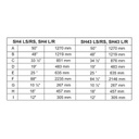 Mirolin SH43 Madison 4 Multi Shower Stall Right 3