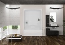 Mirolin TS5R Liberty Tub Shower White 1
