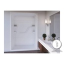 Mirolin SH53 Madison 5 Multi Piece Shower Stall Without Seat Right 1