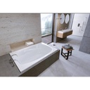 Mirolin H6042AW Hudson 5 Drop In Whirlpool Side Foot Jets 1