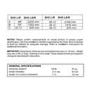 Mirolin SH53 Madison 5 Multi Piece Shower Stall Without Seat Left 3