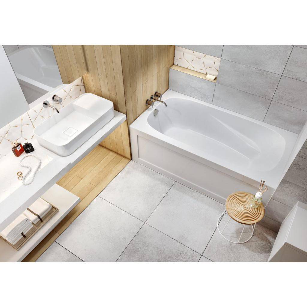 Mirolin TAS6032 Tucson Skirted Whirlpool Side Foot Jets Right 1