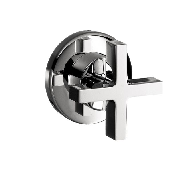 Hansgrohe 39967001 Axor Citterio Volume Control Trim With Cross Handle Chrome 1