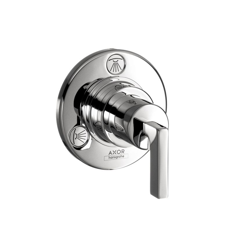 Hansgrohe 39931001 Axor Citterio Trio Quattro Diverter Trim With Lever Handle Chrome 1