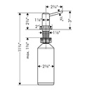 Hansgrohe 04539000 S Soap Dispenser Chrome 2