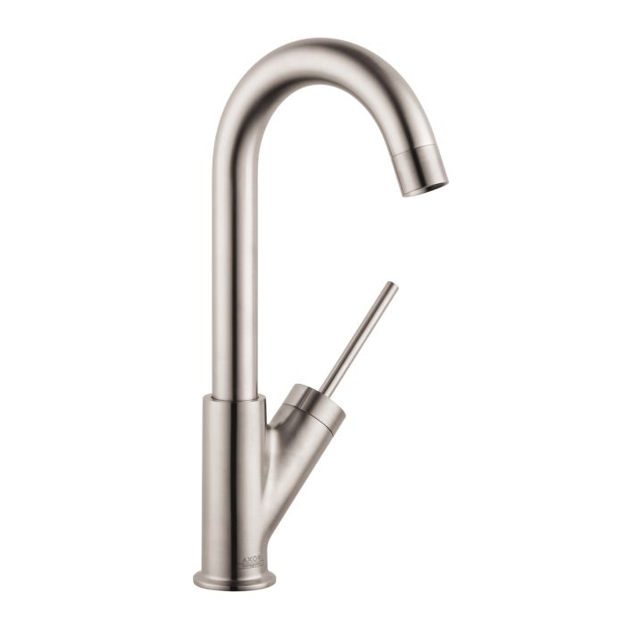 Hansgrohe 10826801 Axor Starck Bar Kitchen Faucet Steel Optik 1