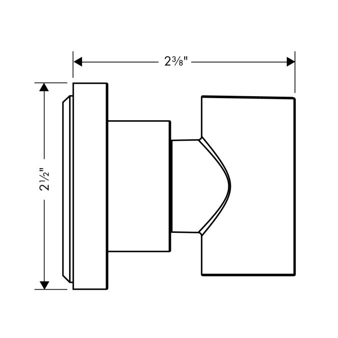 Hansgrohe 39525000 Axor Citterio Handshower Porter Chrome 2