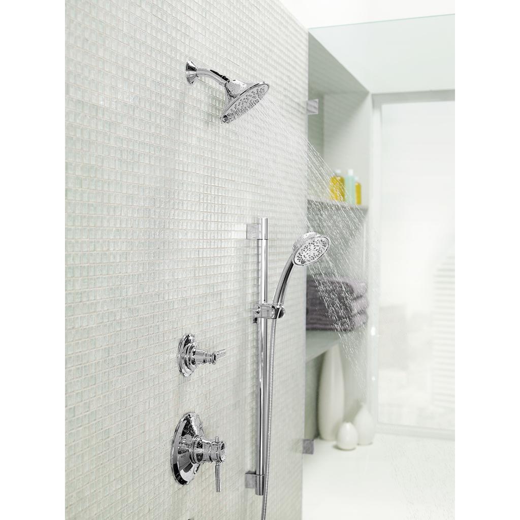 TOTO TS200A65PN Transitional Collection Series A Multi Spray Showerhead 5-1/4 Polished Nickel 3