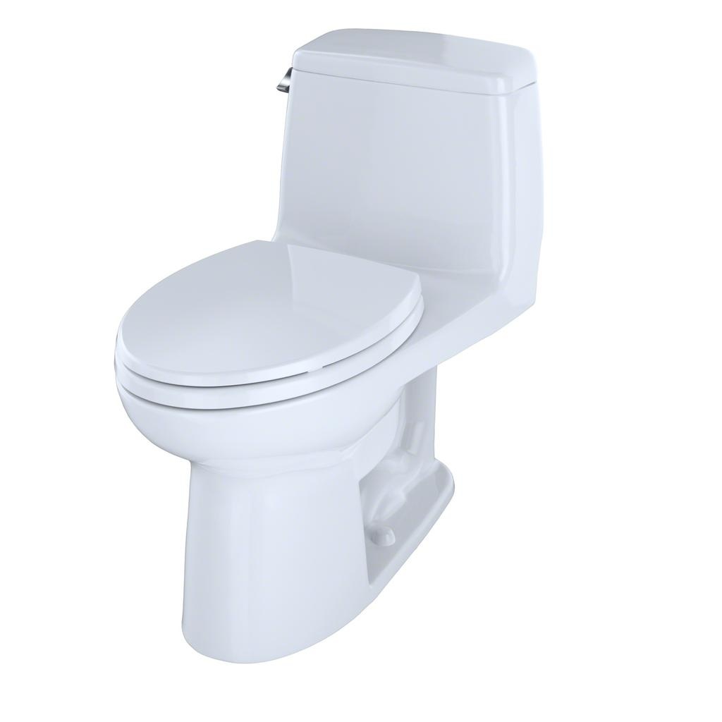TOTO MS854114SG UltraMax One Piece Elongated Toilet Cotton 3