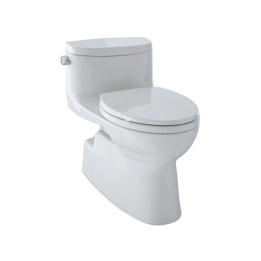 TOTO MS644114CEFG Carolina II Elongated One Piece Toilet Colonial White 1