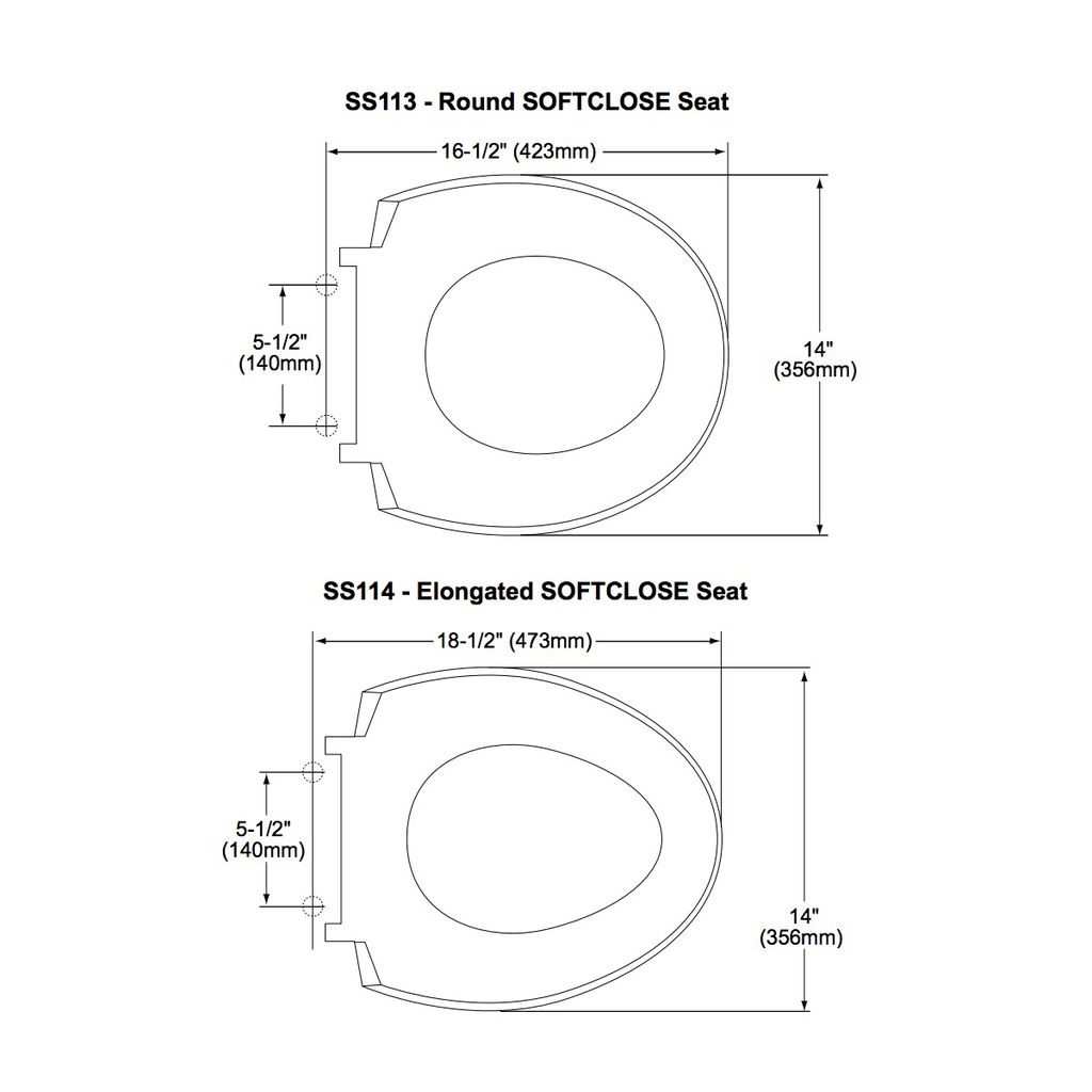 TOTO SS113 Round Toilet Seat Cotton 2
