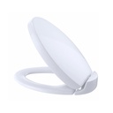 TOTO SS204 Oval SoftClose Elongated Toilet Seat Cotton 1
