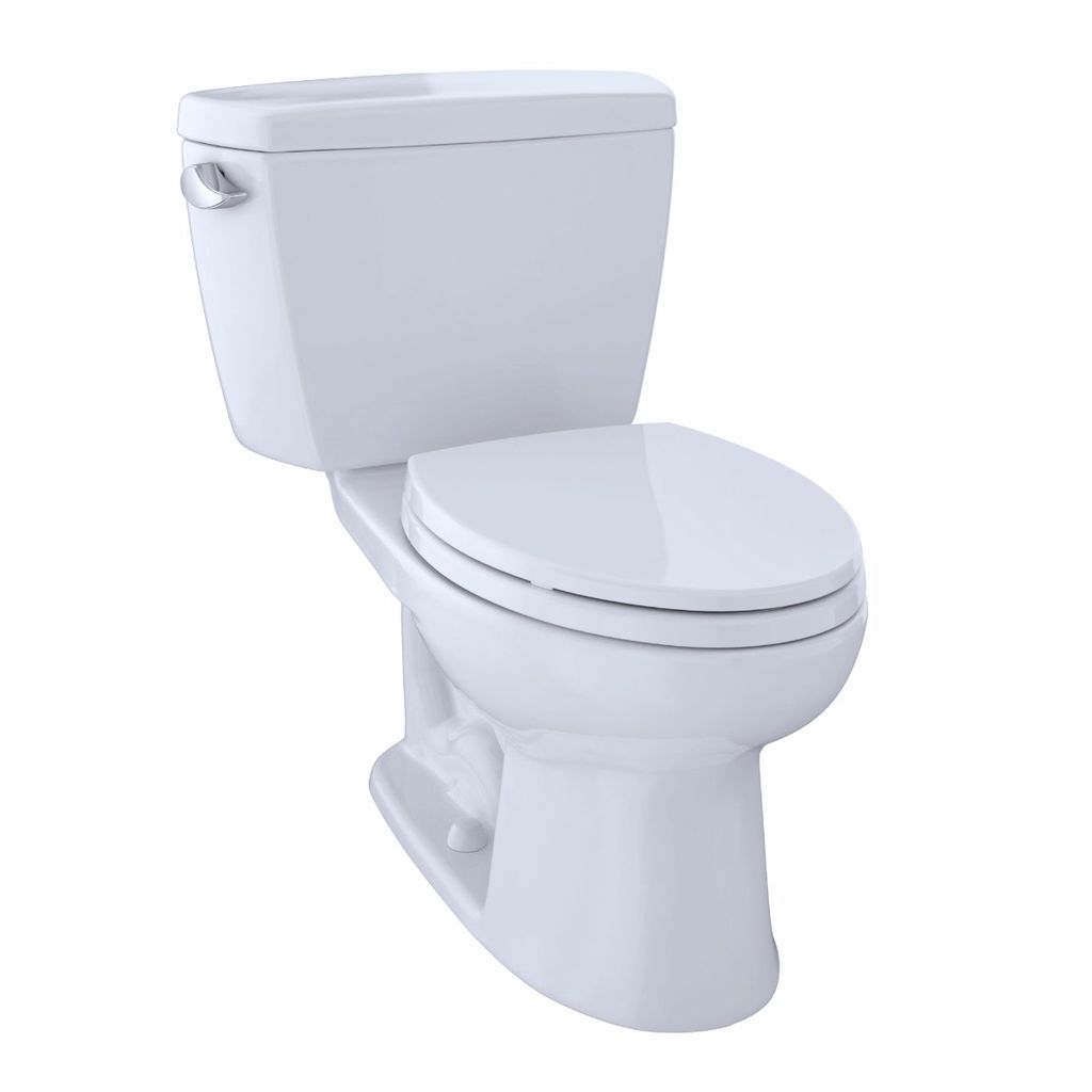 TOTO CST744E Eco Drake Two Piece Elongated Toilet Cotton 1