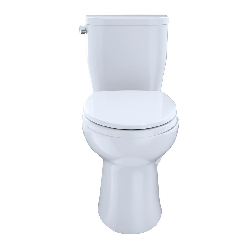 TOTO CST244EF Entrada Elongated Toilet Cotton 3