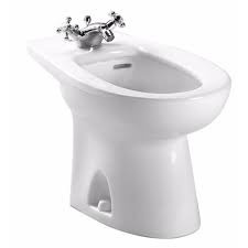 TOTO BT500AR Piedmont Bidet Deck Mount Cotton 2