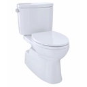 TOTO CST474CEFG Vespin II Two Piece Elongated Toilet Cotton 1
