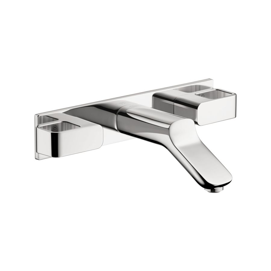 Hansgrohe 11043001 Axor Urquiola Wall Mounted Widespread Faucet Trim Chrome 1