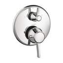 Hansgrohe 15753001 C Thermostatic Trim With Volume Control &amp; Diverter Chrome 1