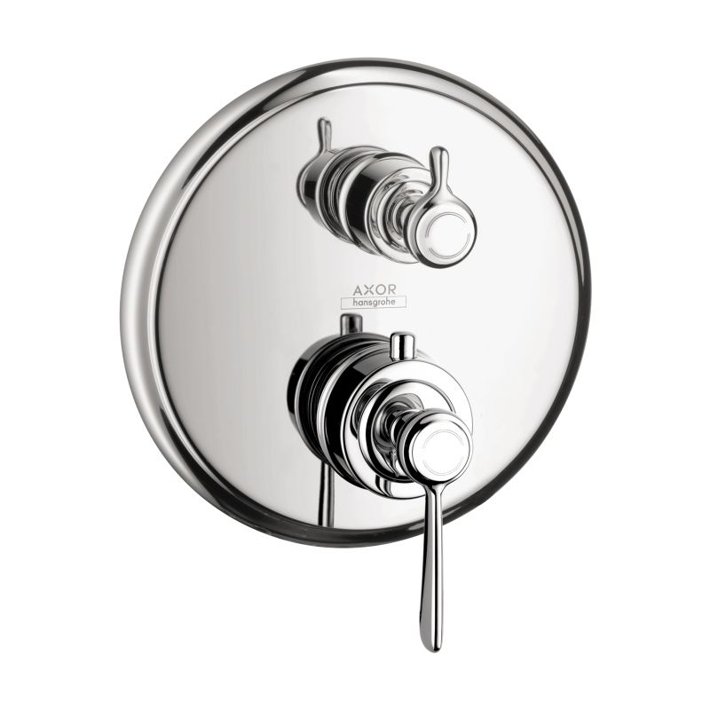 Hansgrohe 16801001 Axor Montreux Trim Lever Thermostatic With Volume Control Chrome 1