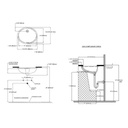 TOTO LT579G Rendezvous Undercounter Lavatory Sink Cotton 3
