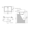 TOTO LT540G Undercounter Lavatory Cotton 3
