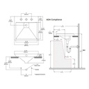 TOTO LT172G Kiwami Renesse Design II Vessel Lavatory Sink Cotton 2