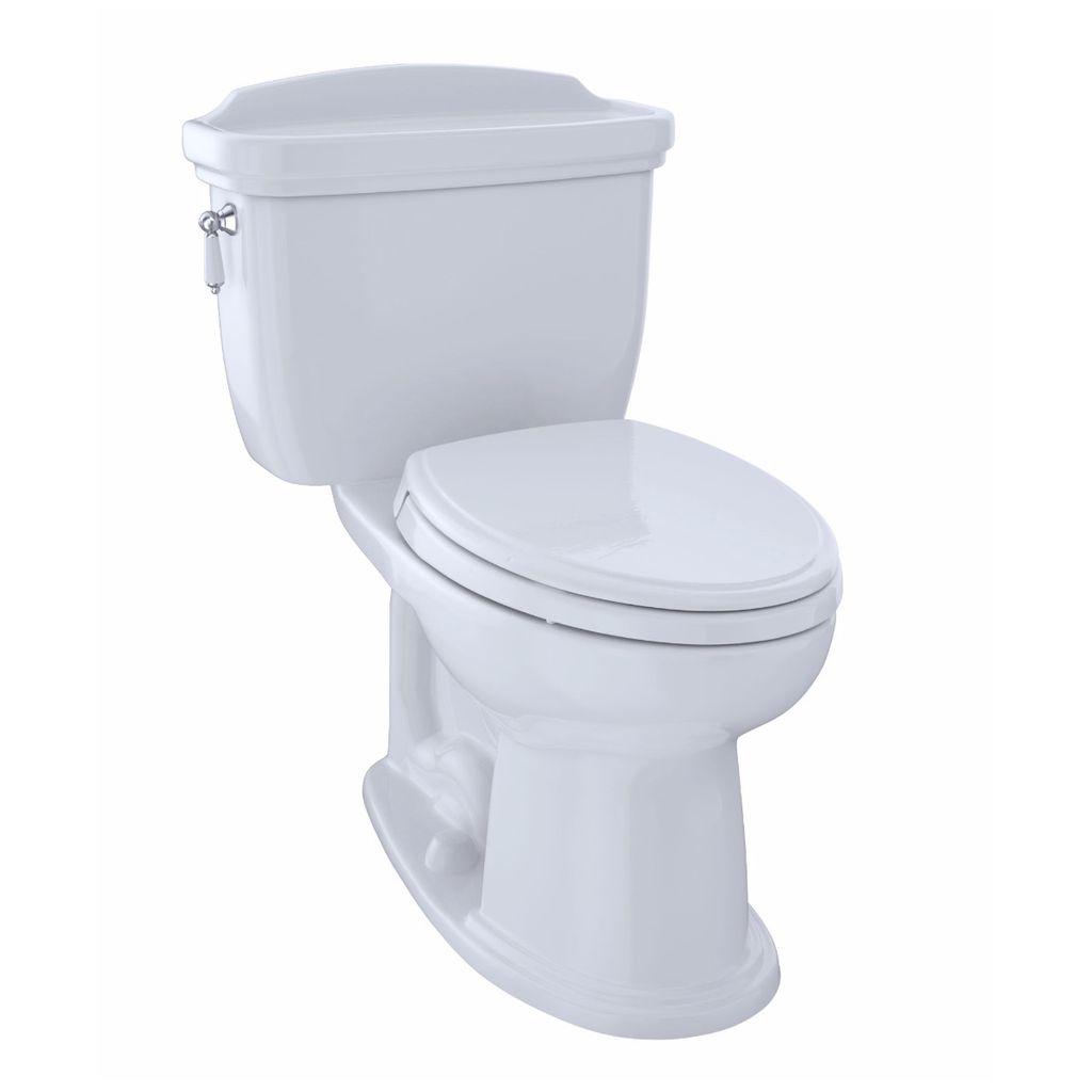 TOTO CST754EF Eco Dartmouth Two Piece Elongated Toilet Cotton 1