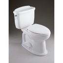 TOTO CST754EF Eco Dartmouth Two Piece Elongated Toilet Cotton 3