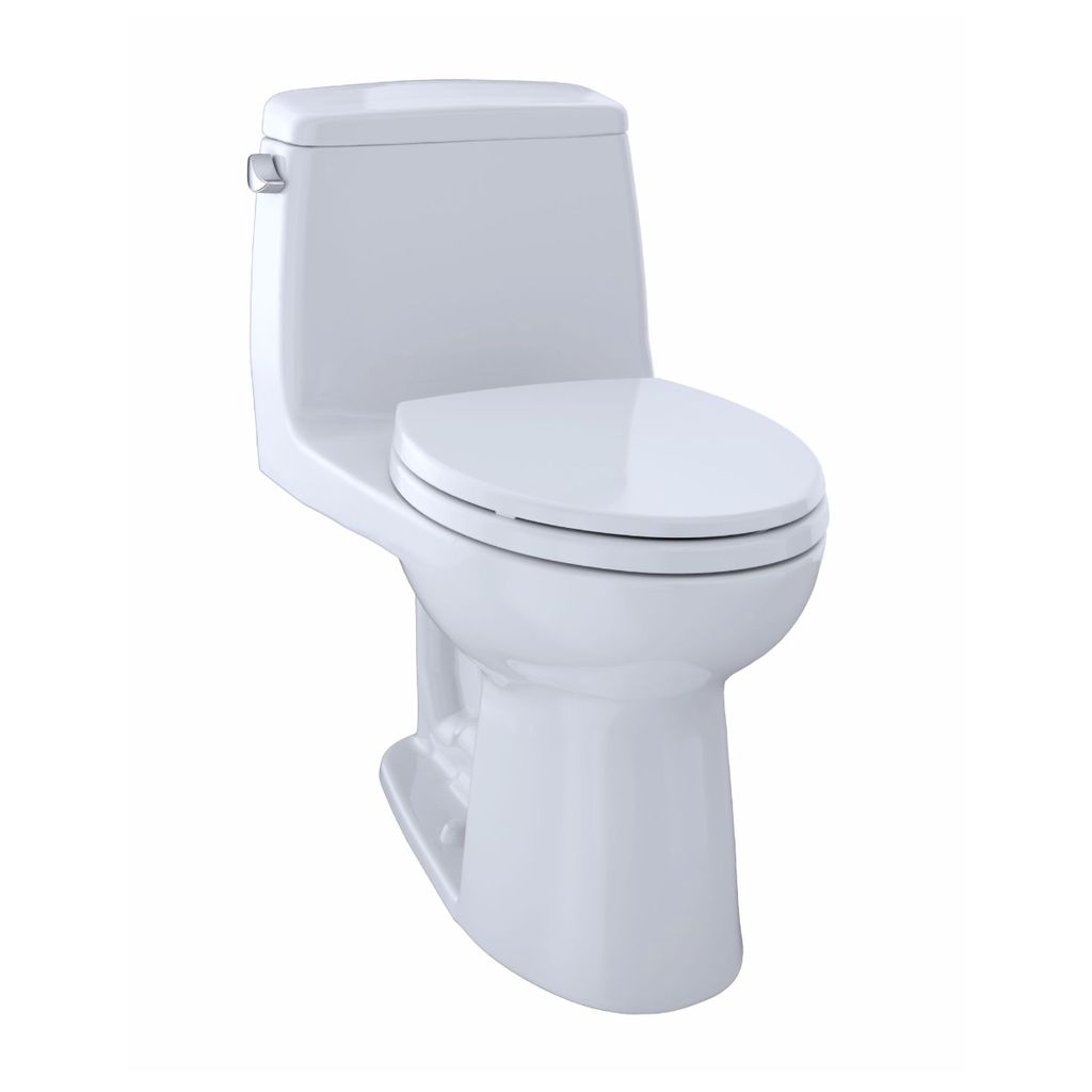 TOTO MS854114SL UltraMax ADA Compliant One Piece Elongated Toilet Cotton 1