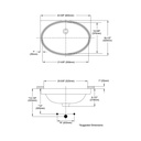 TOTO LT548G01 Undercounter Lavatory Cotton 3