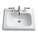 TOTO LT53101 Promenade Self Rimming Lavatory 2