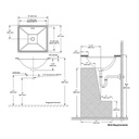 TOTO LT624G01 Legato Undercounter Lavatory 3