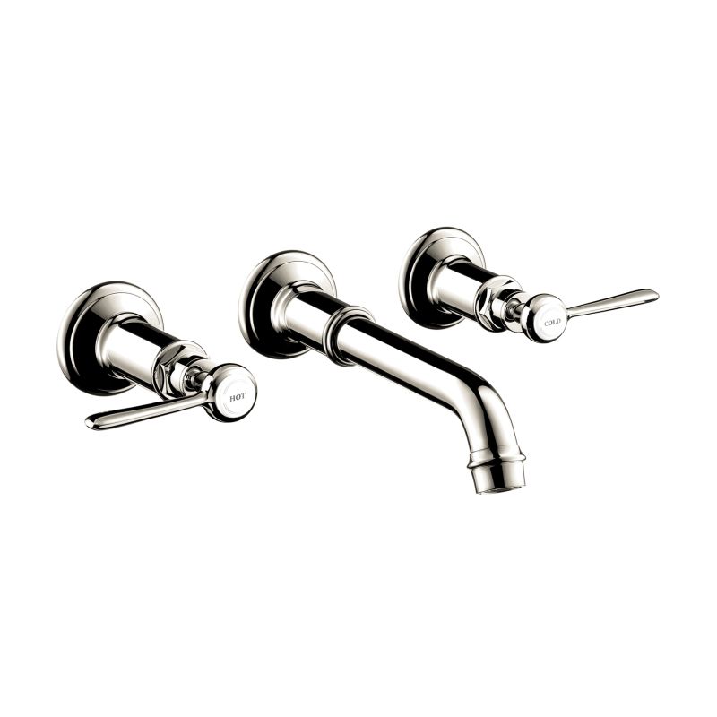 Hansgrohe 16534831 Axor Montreux Lever Widespread Wallmount Polished Nickel 1