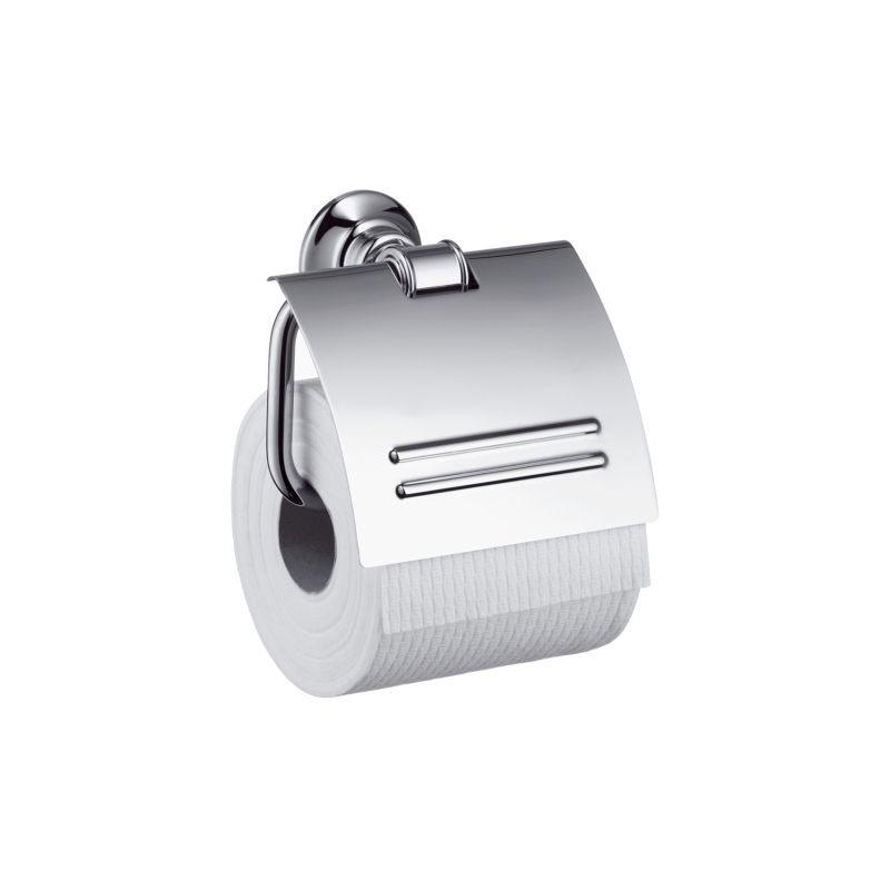 Hansgrohe 42036830 Axor Montreux Toilet Paper Holder Polished Nickel 1
