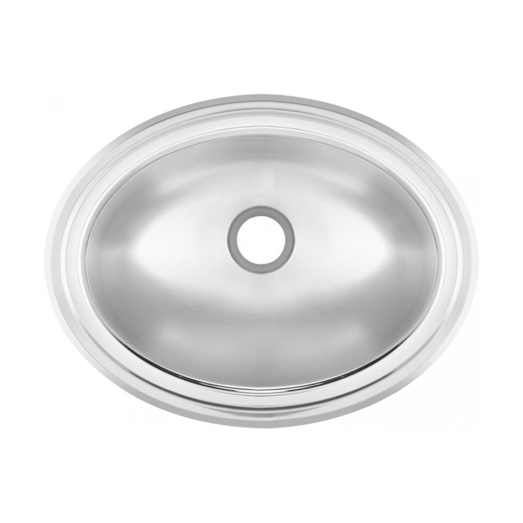 Franke V1114-5D Vanity Basin No Ledge 18 Gauge Stainless Steel