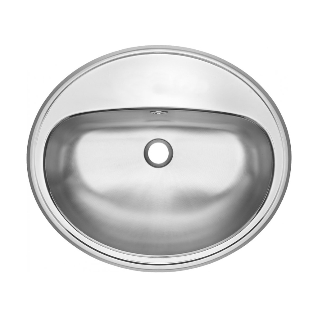 Franke OV1821-5-3 Vanity Basin With Ledge Stainless Steel