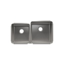 Julien 003237 Classic Sink Undermount Double L15X16X8 R18X18X10