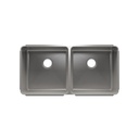 Julien 003238 Classic Sink Undermount Double L18X18X10 R18X18X10