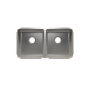 Julien 003251 Classic Sink Undermount Double L15X16X8 R15X16X8