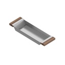 Julien 205222 Tray For 18 In Sink Walnut Handles 6X19X2-1/4