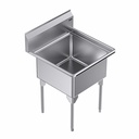 Franke WSL2424-1 World Class Series 14 Gauge Single Sink