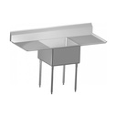 Franke WSL2424LR-1-2 World Class Series 14 Gauge Single Sink