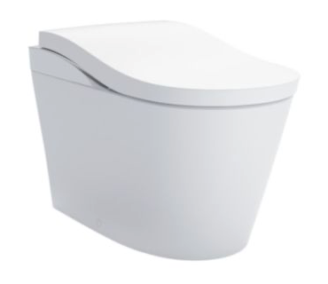 TOTO MS8732CUMFG#01S Neorest Ls Integrated Smart Toilet Cotton With Silver Trim