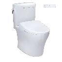 TOTO MW4364736CEMFGN#01 Aquia IV Cube Washlet S7A Two Piece Toilet Cotton