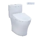 TOTO MW6464726CEMFGNA#01 Aquia IV Washlet+ S7 One Piece Toilet Cotton