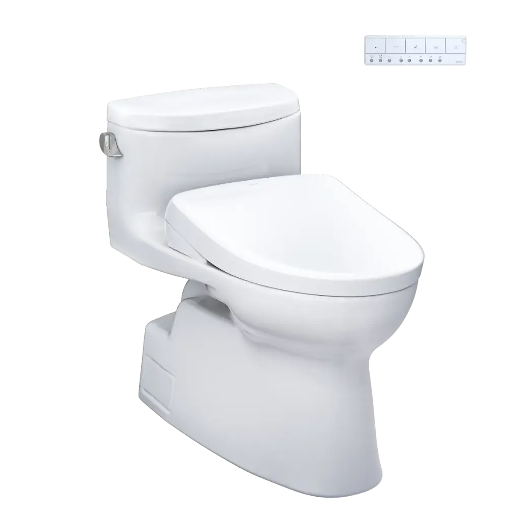 TOTO MW6444726CEFG#01 Carolina II Washlet+ S7 One Piece Toilet Cotton