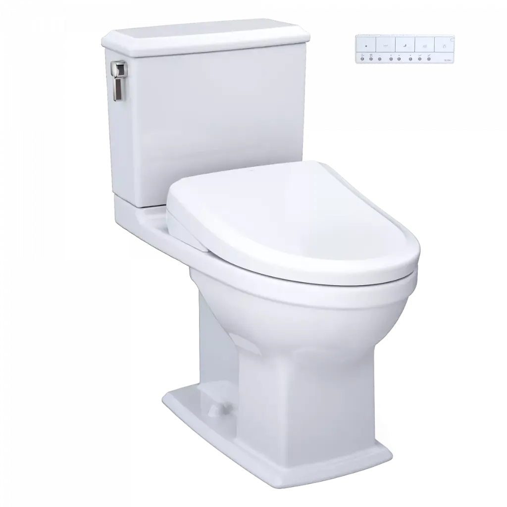 TOTO MW4944724CEMFGA#01 Connelly Washlet+ S7 Two Piece Toilet Cotton