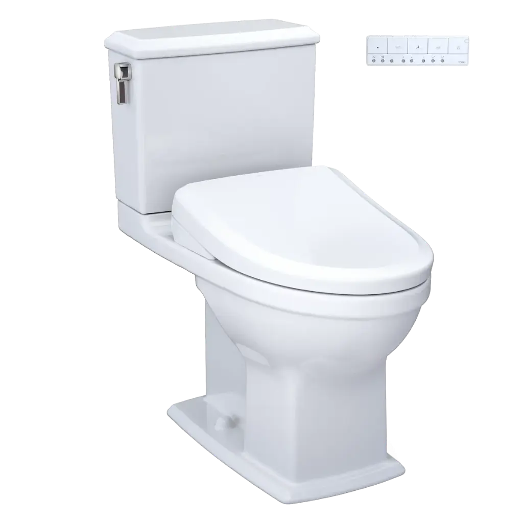 TOTO MW4944734CEMFG#01 Connelly Washlet+ S7A Two Piece Toilet Cotton
